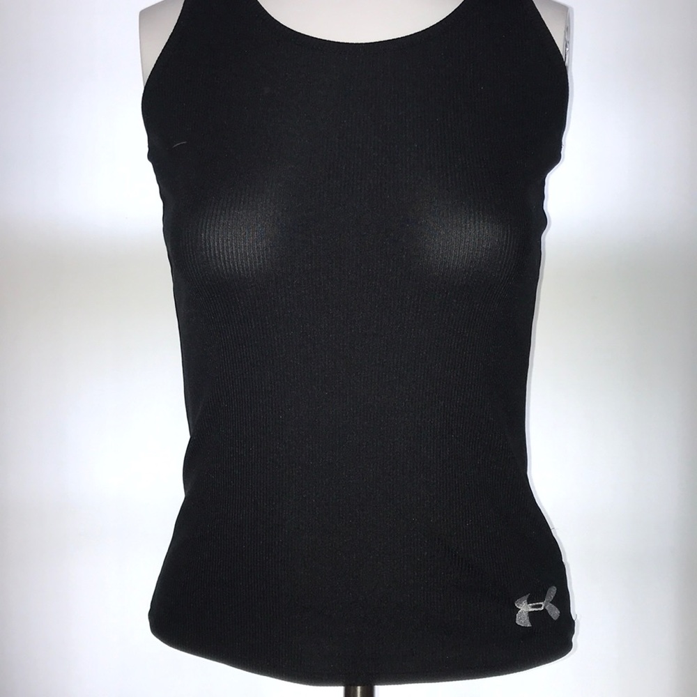 Under Armour fitted girls heat gear tank